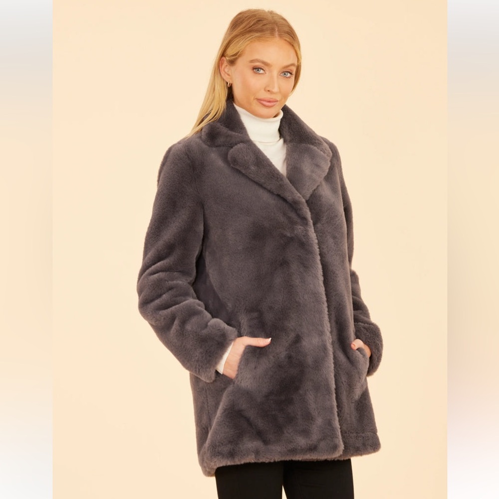 COPY - LOVE TOKEN faux fur jacket
